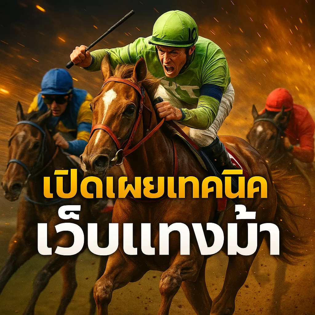 🏇 เปิดเผยเทคนิค เว็บแทงม้า ที่เซียนใช้จริง แทงม้าออนไลน์อย่างไรให้ชนะ
